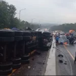 Kecelakaan Bus di Tol Cipularang 2 Orang Meninggal